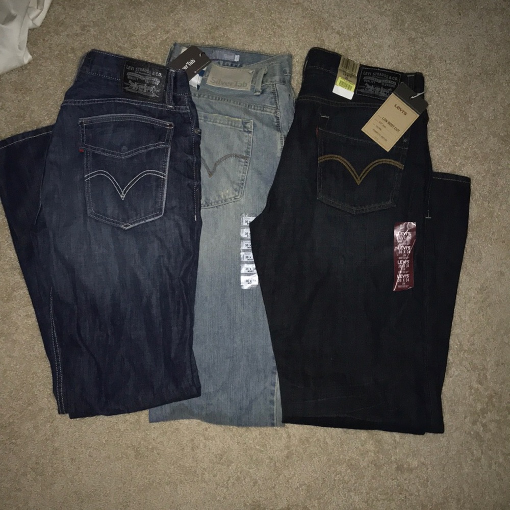 Levi MEN’s Jean 36x34 $50 for all three pair